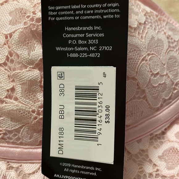 Maidenform Lace Bra, 38D - Picture 7 of 7